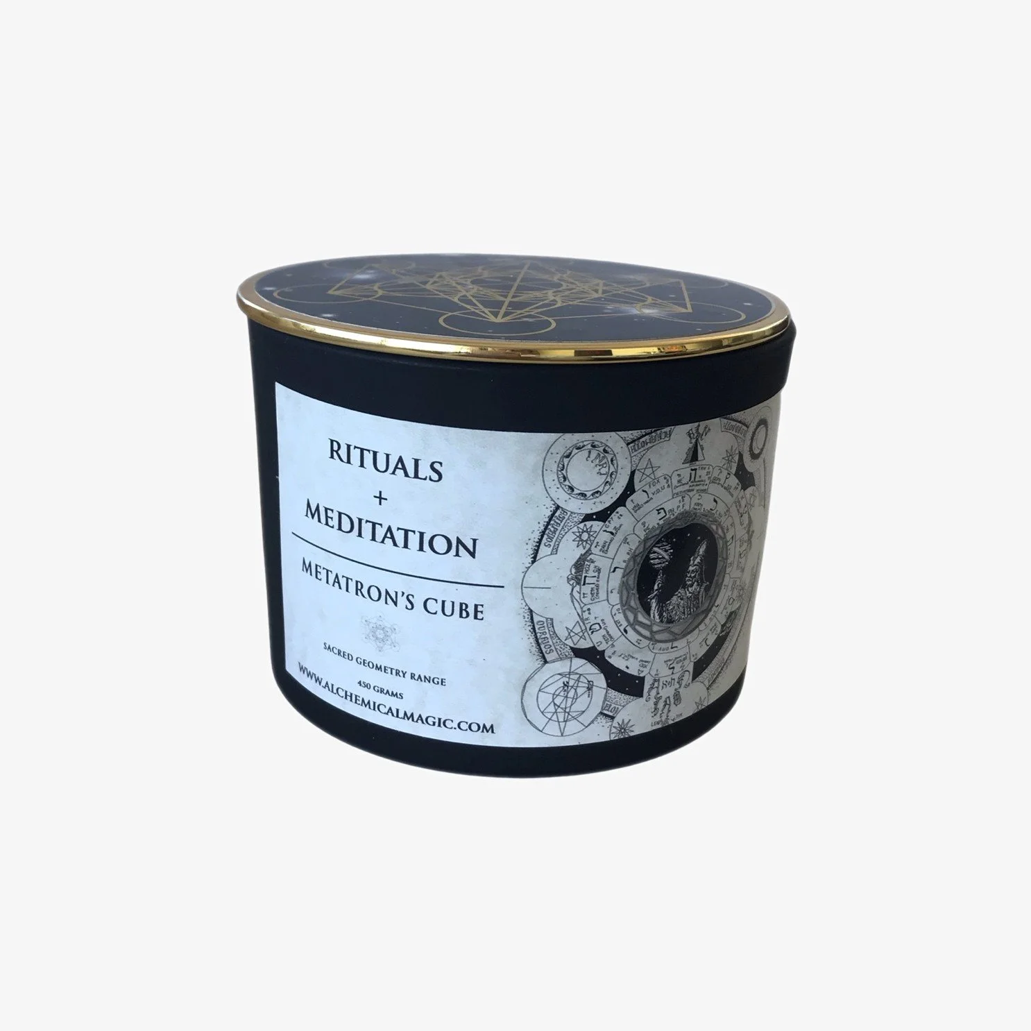 Metatron's Cube (Rituals + Meditation) Candle