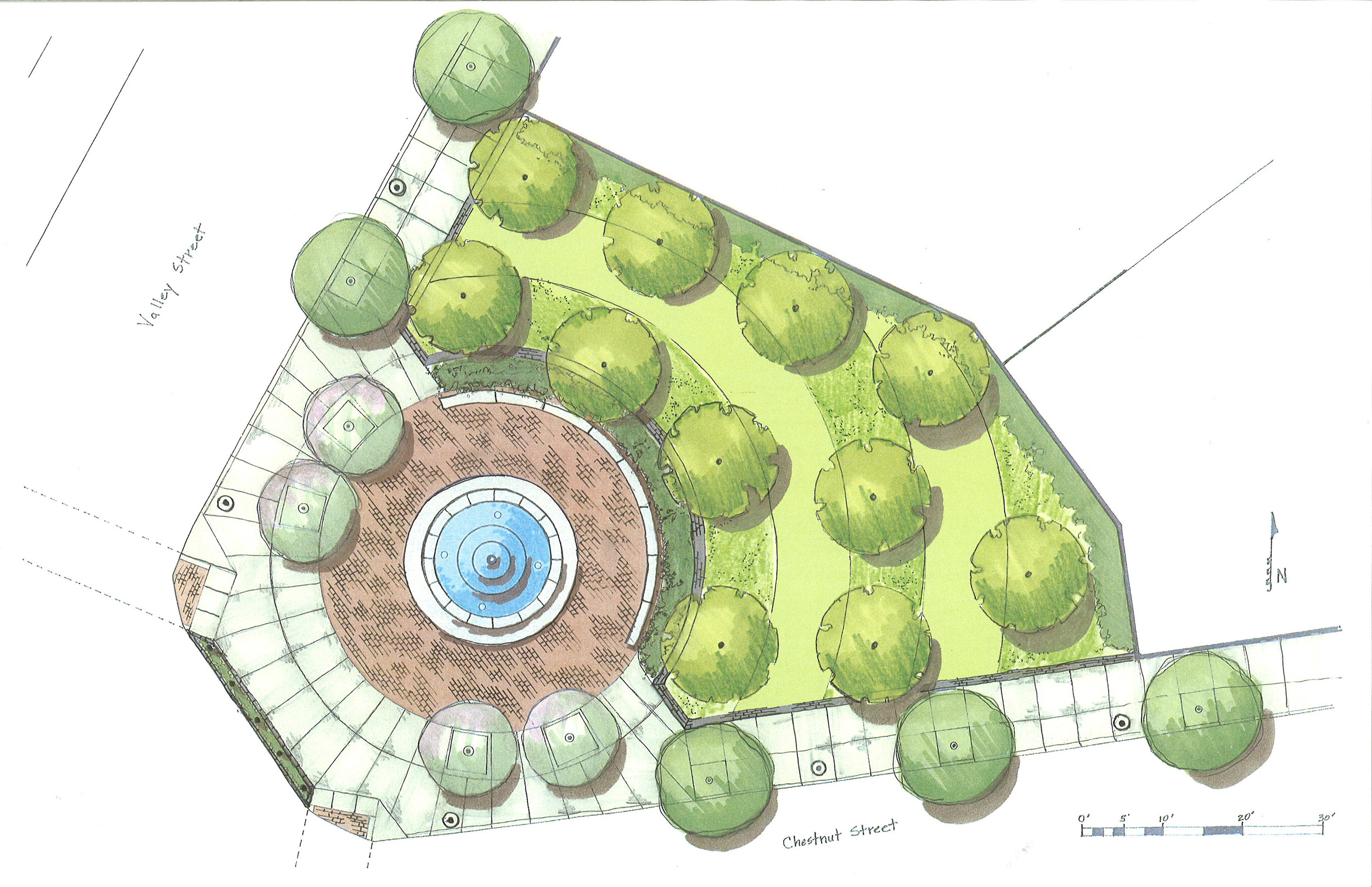 5-Points Park Design