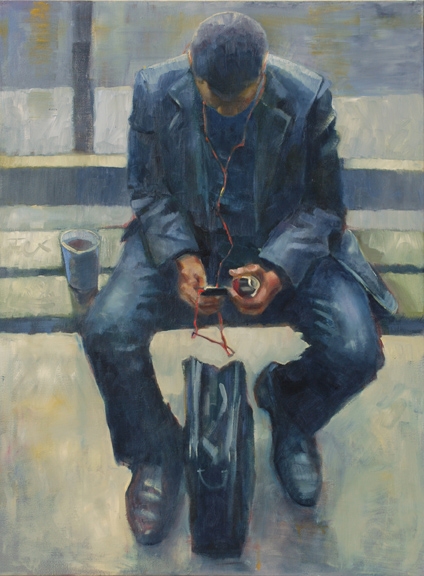  The Commute", 40x30 $4800 AVAILABLE