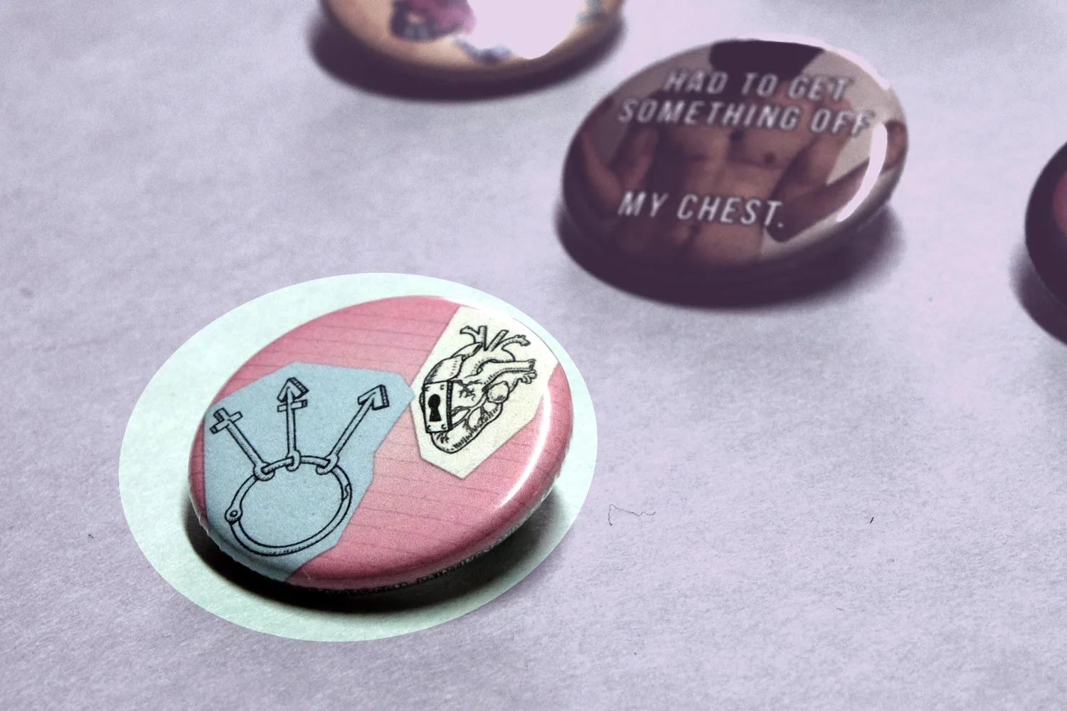 New Button Designs!