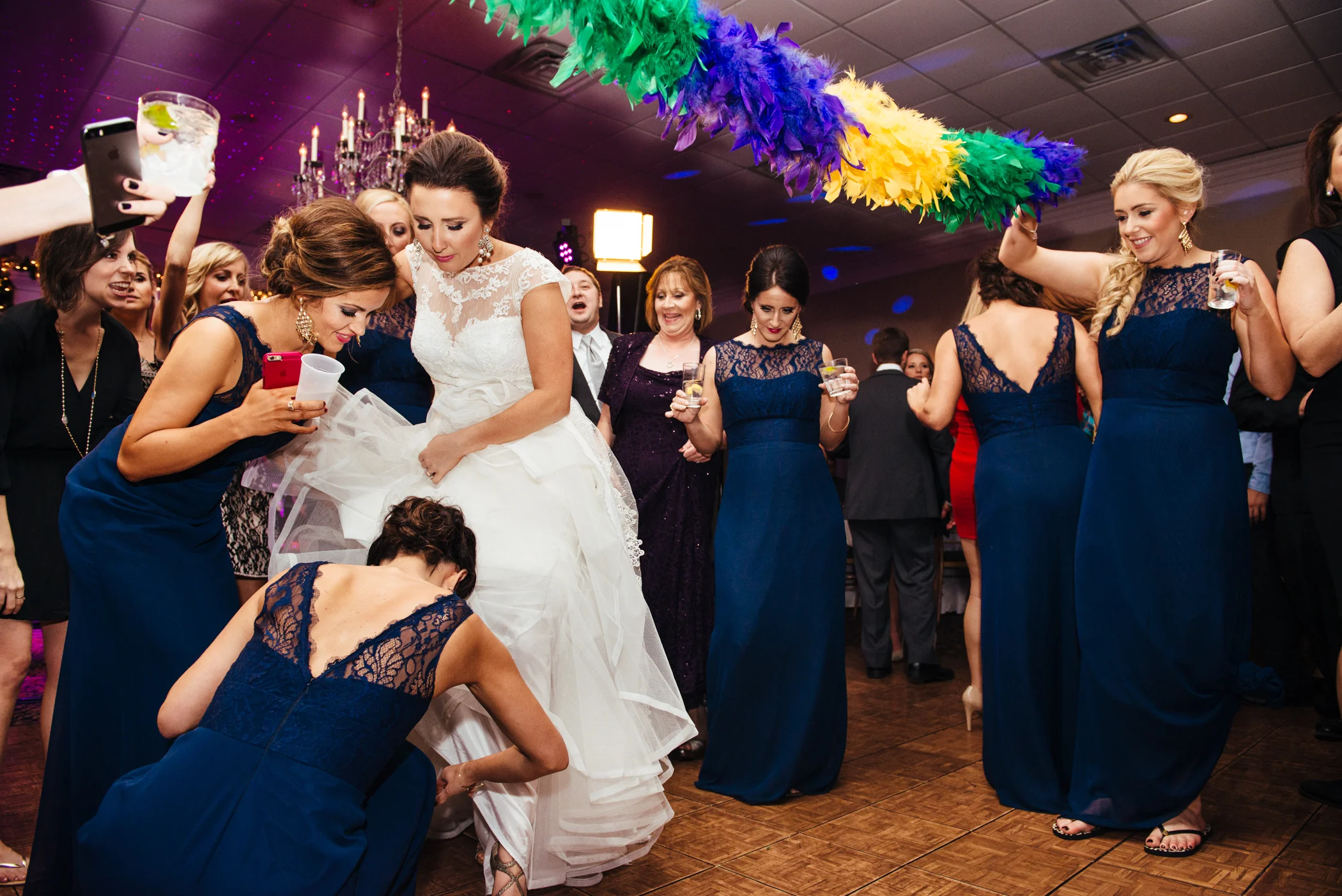 Our L ady of the Lake Church, Mandeville, Louisiana wedding