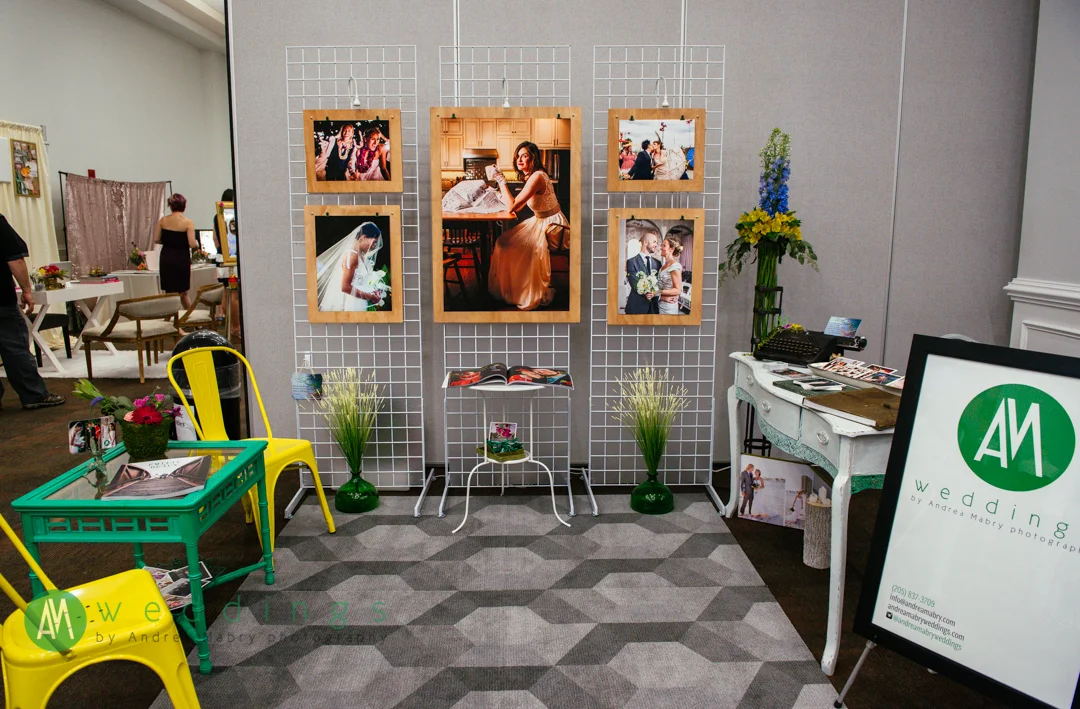 My booth was designed by Robin Howell at Blue Sky Real Estate . Robin gave incredible advice and direction for designing a space that was welcoming, colorful, and functional. (She stages homes, too!)