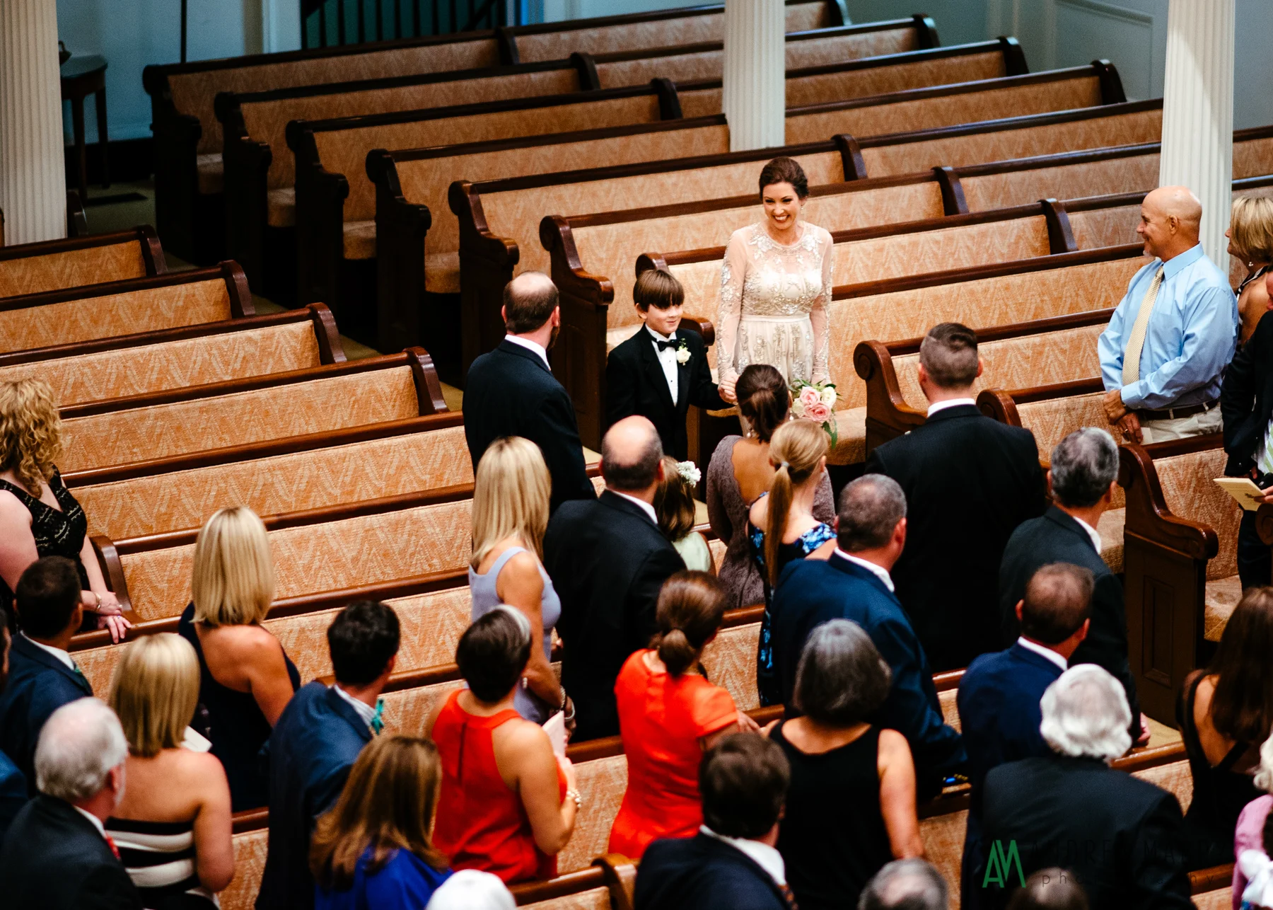 Government Street Presbyterian Church Mobile Wedding. Andrea Mabry Photography.