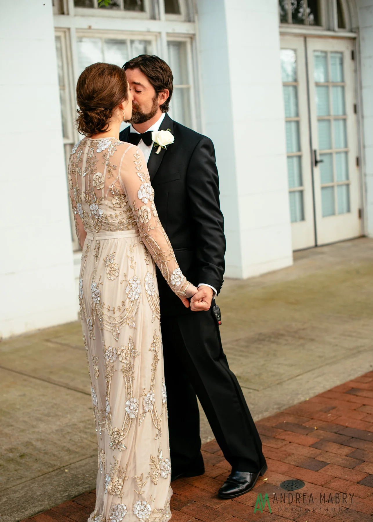 First look at the History Museum of Mobile. Government Street Presbyterian Church Mobile Wedding. Andrea Mabry Photography.