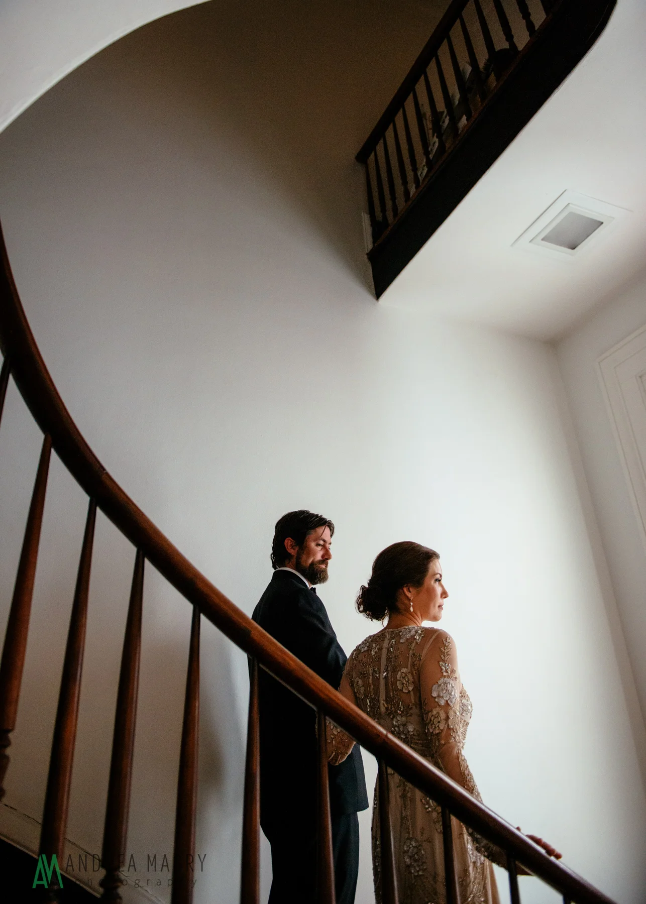Wedding Portraits. Government Street Presbyterian Church Mobile Wedding. Andrea Mabry Photography.