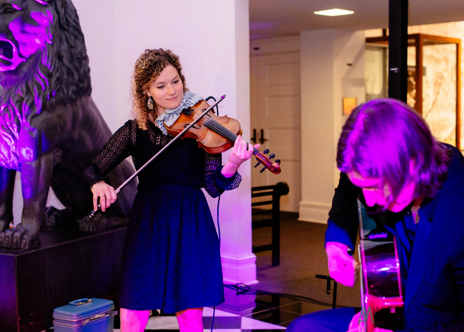 History Museum of Mobile wedding reception. Government Street Presbyterian Church Mobile Wedding. Andrea Mabry Photography.