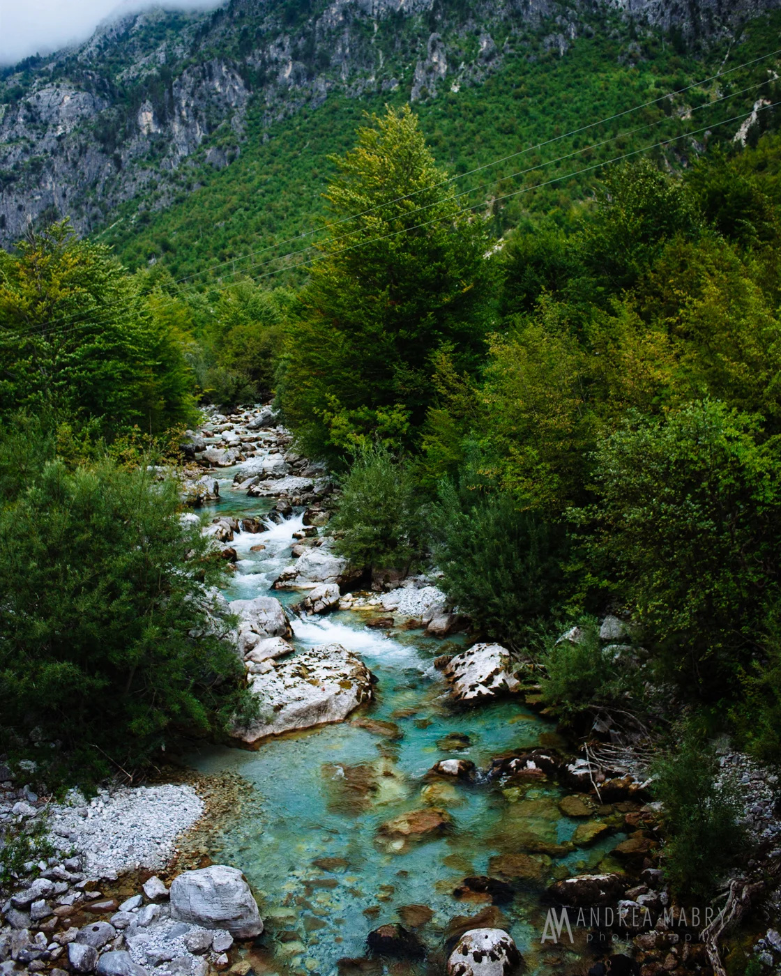 Every body of water we saw in Albania was some crazy variation of blue-green.