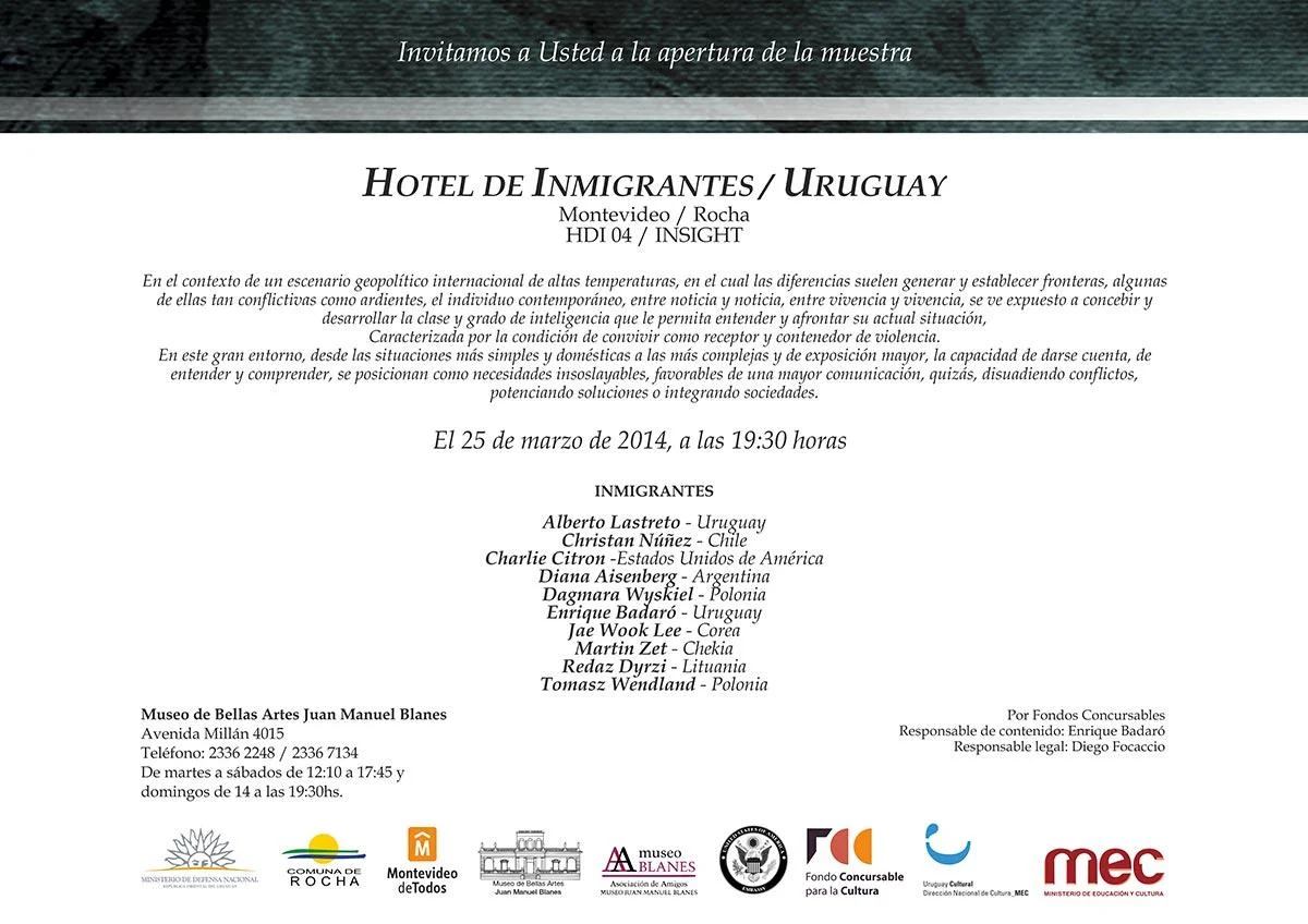 HOTEL DE INMIGRANTES / URUGUAY