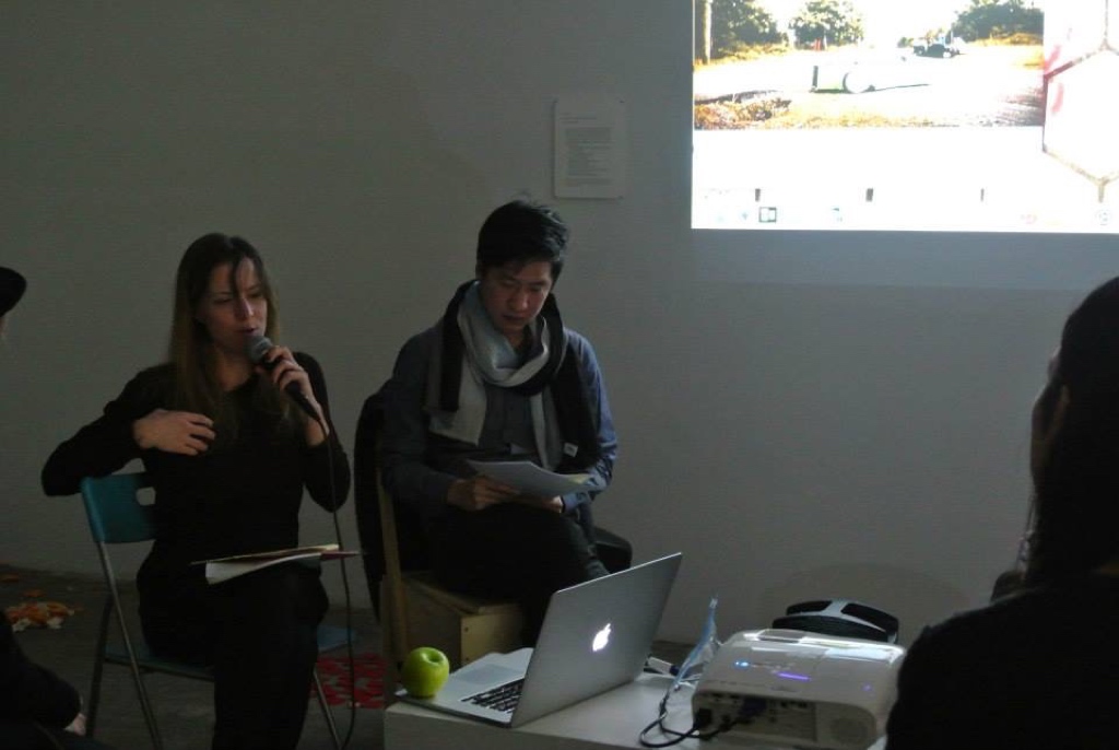 LunarmagmaoceanLove Location: NURTUREart, Brooklyn Date: 12.18.2014 (Thurs) 7-9pm Core Participants: Organizing Actant: Jaewook Lee Proposing Actant: Sarah Demeuse Commentary Actants: Sofía Hernández Chong Cuy, Thyrza Nichols Goodeve Lyricizing Actant: Ali Van Assemblage Actant: Simone Couto