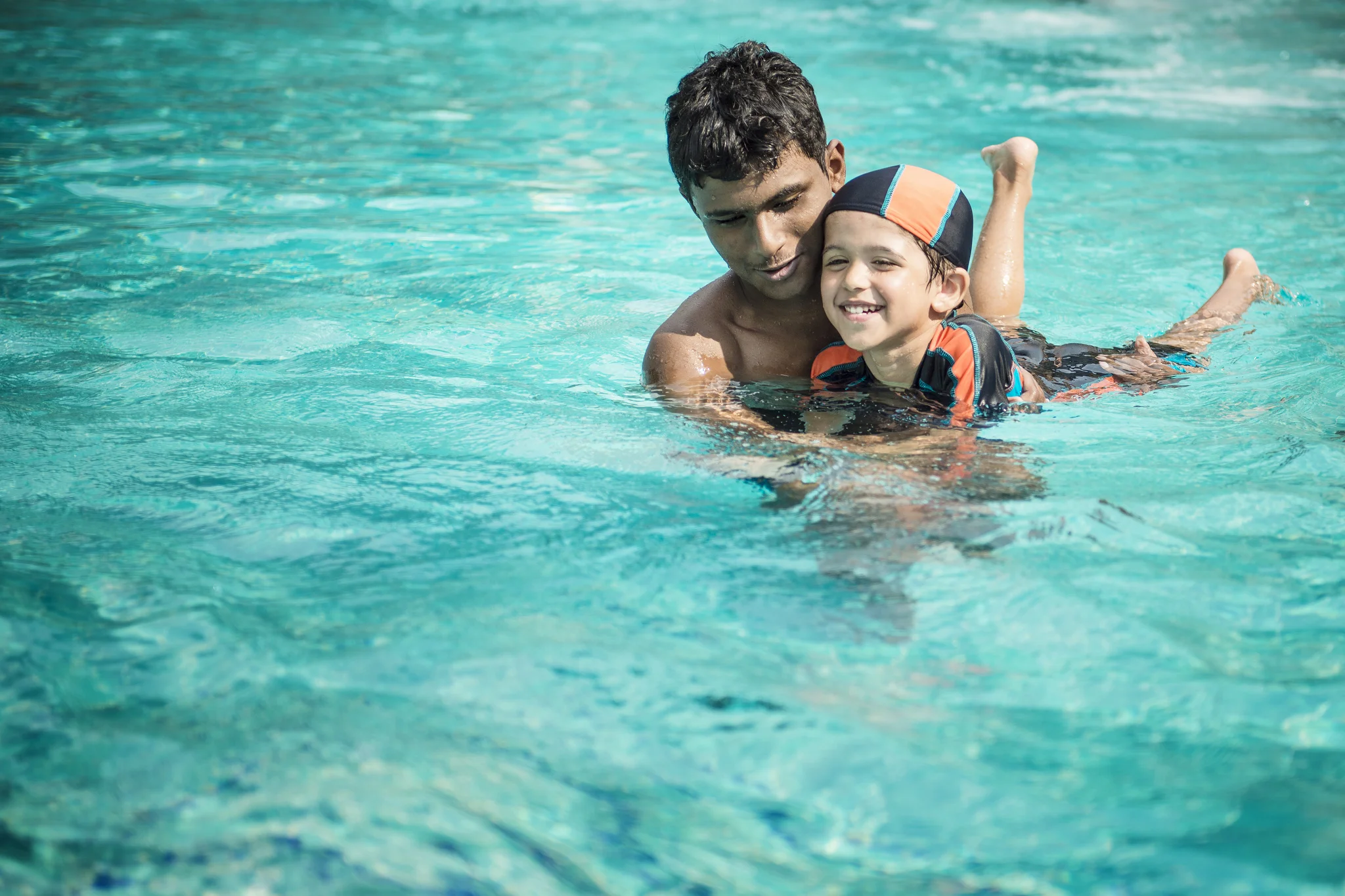 How Swimming Boosts Happiness for Autistic Children