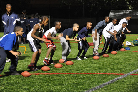 1/3 of Asphalt Green's programs are free & 400,000 kids visit the every year.