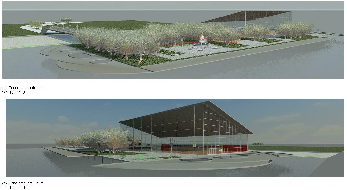 My vision of what a park could look like on the site of the E91st MTS