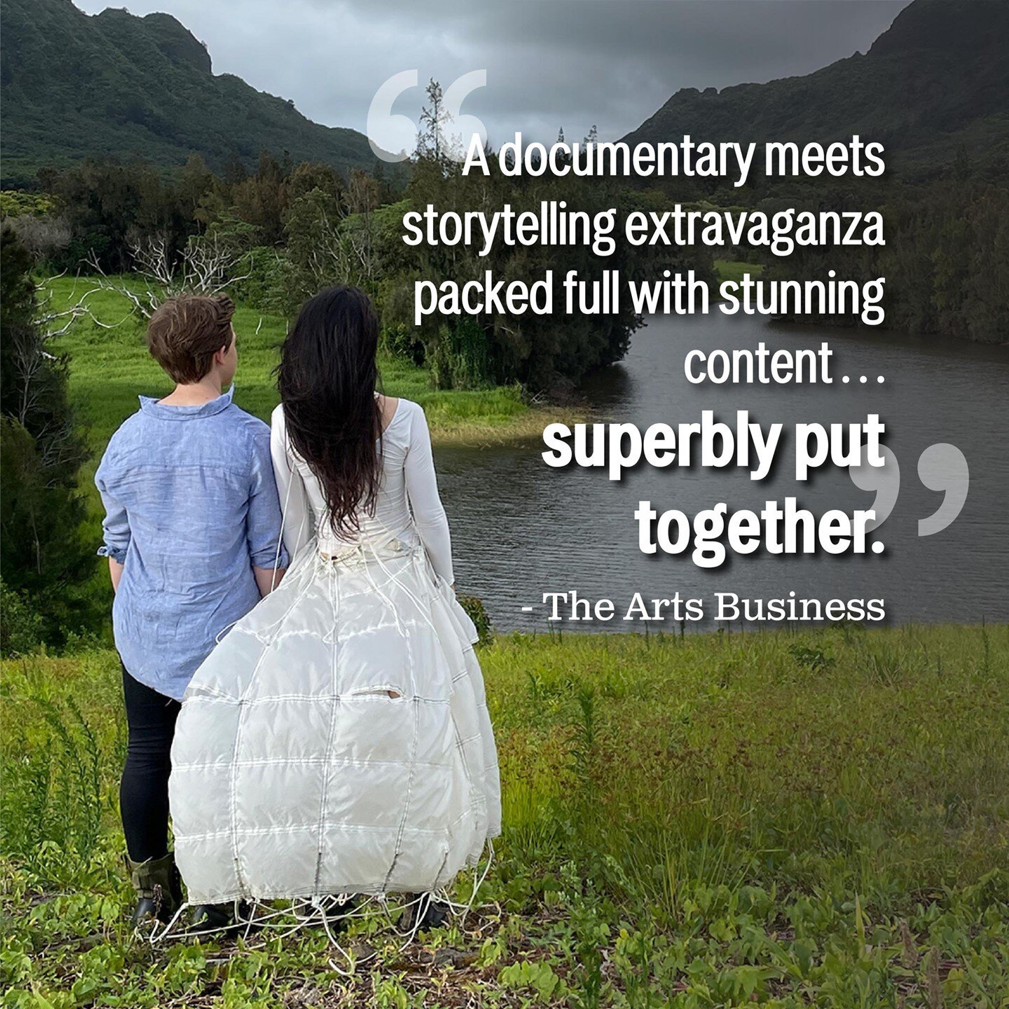 We feel so seen, MAHALO @theartzbiz ! 🥰 🙏🏼⁠
⁠
Last weekend to stream FAIRYTALE: 20/20, ticket link in bio.