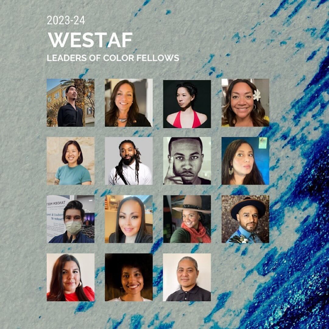 A belated repost of @westernstatesartsfederation :
Congratulations to the 15 WESTAF-region arts leaders selected for the 2023-24 National Leaders of Color Fellowship program! 

Honoured to be selected as the Hawai`i Fellow&nbsp;for this year&rsquo;s 