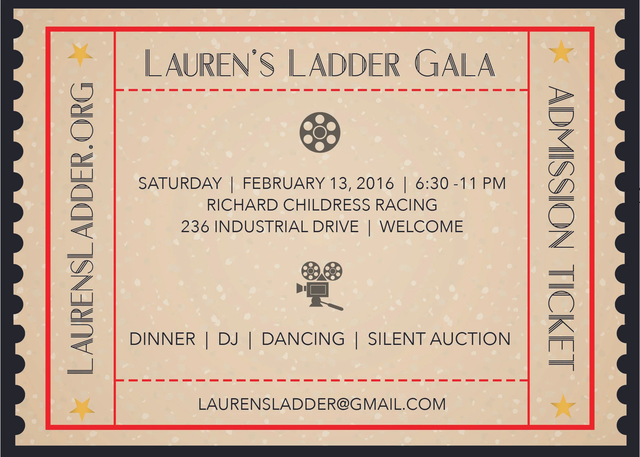 Lauren's Ladder Red Carpet Gala