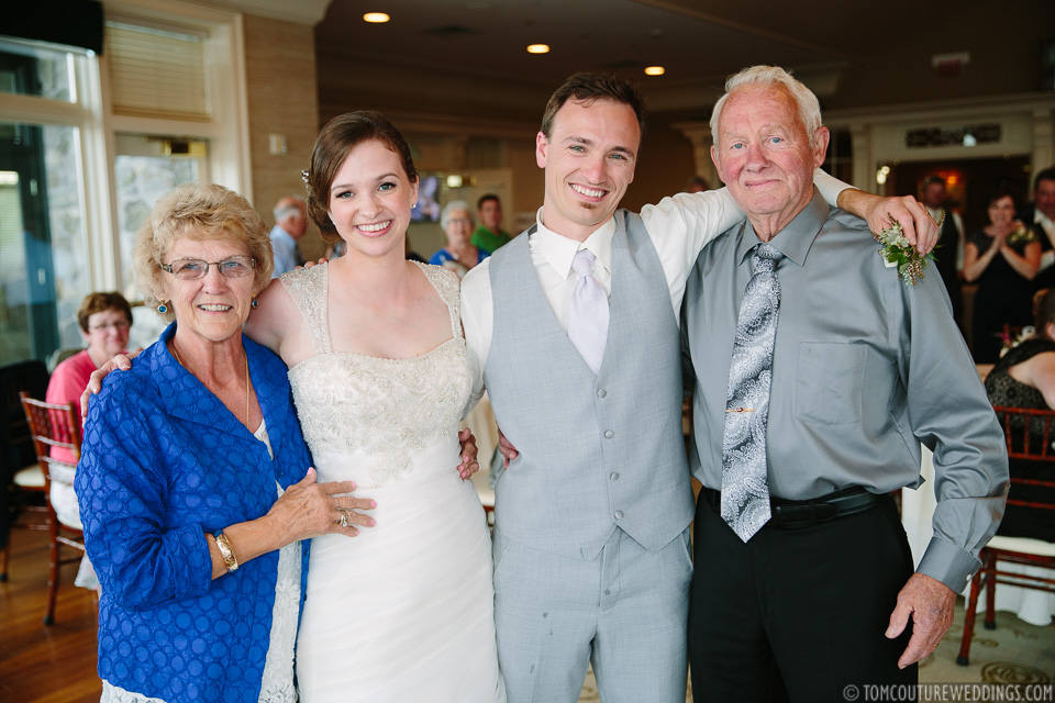 Longest married; just married. 