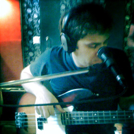 Recording bass tracks in Finland