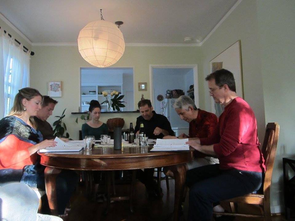 Reading around the table.