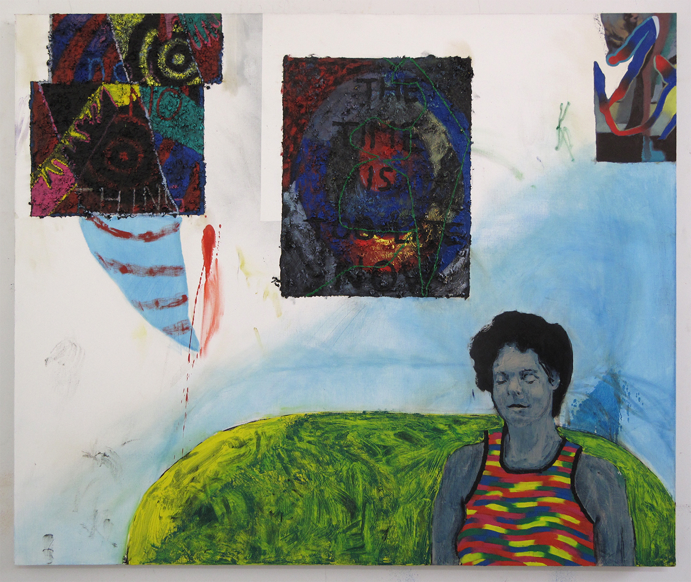 Gaby in her Studio