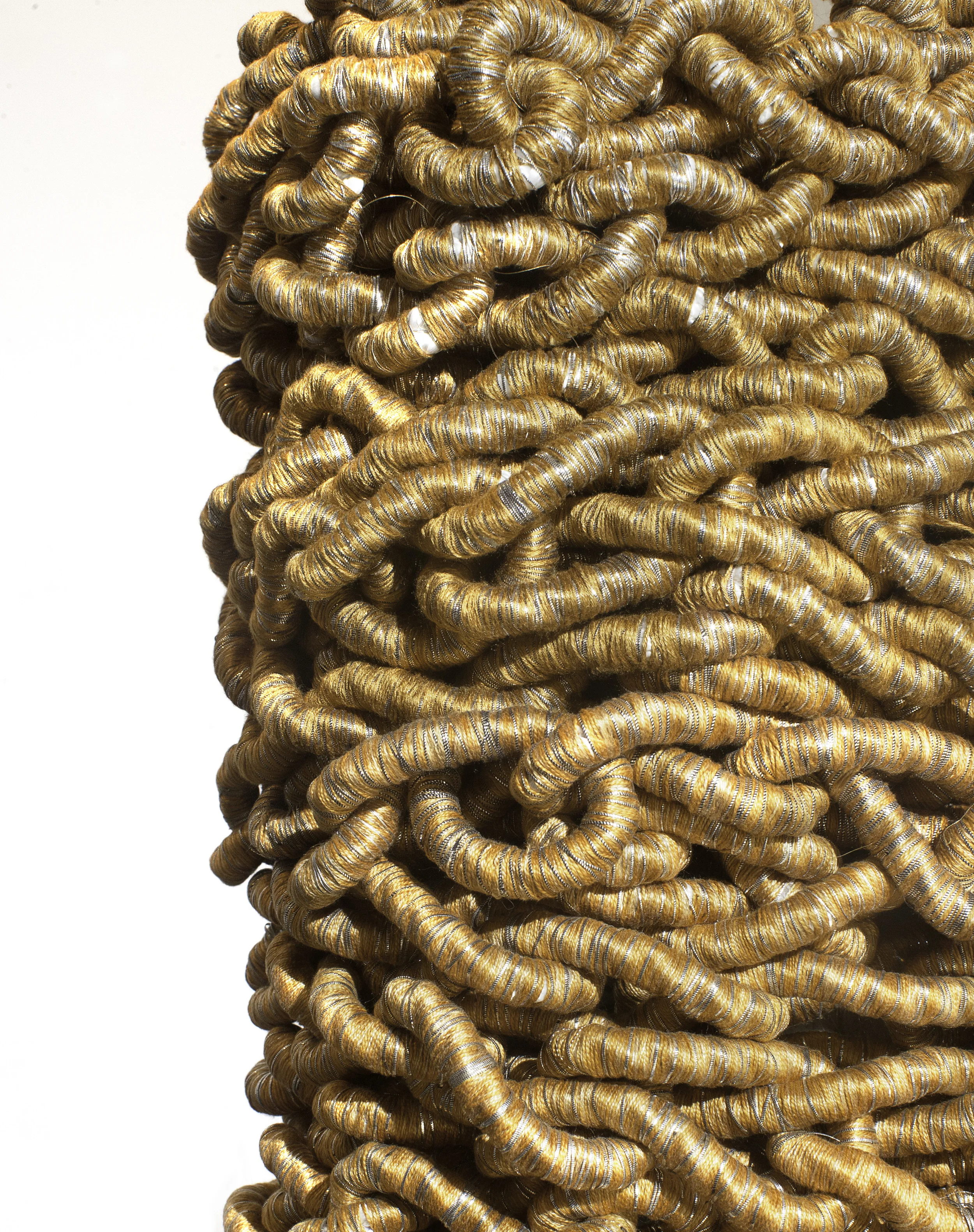 Gold Cloak for Sisyphus (detail)