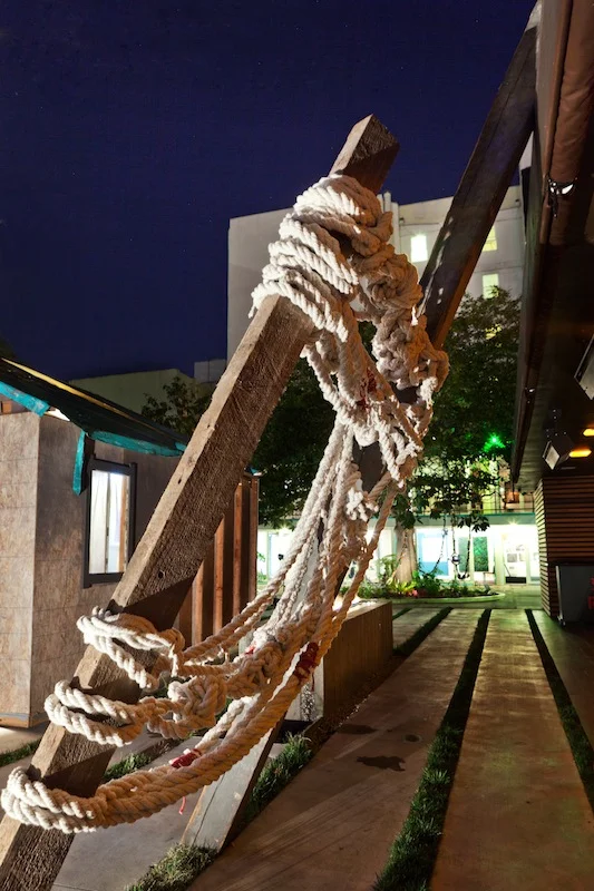 Leaning Wood (back view)