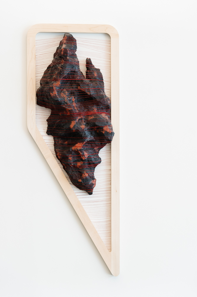 Wall of Portraits - Big Red (detail)