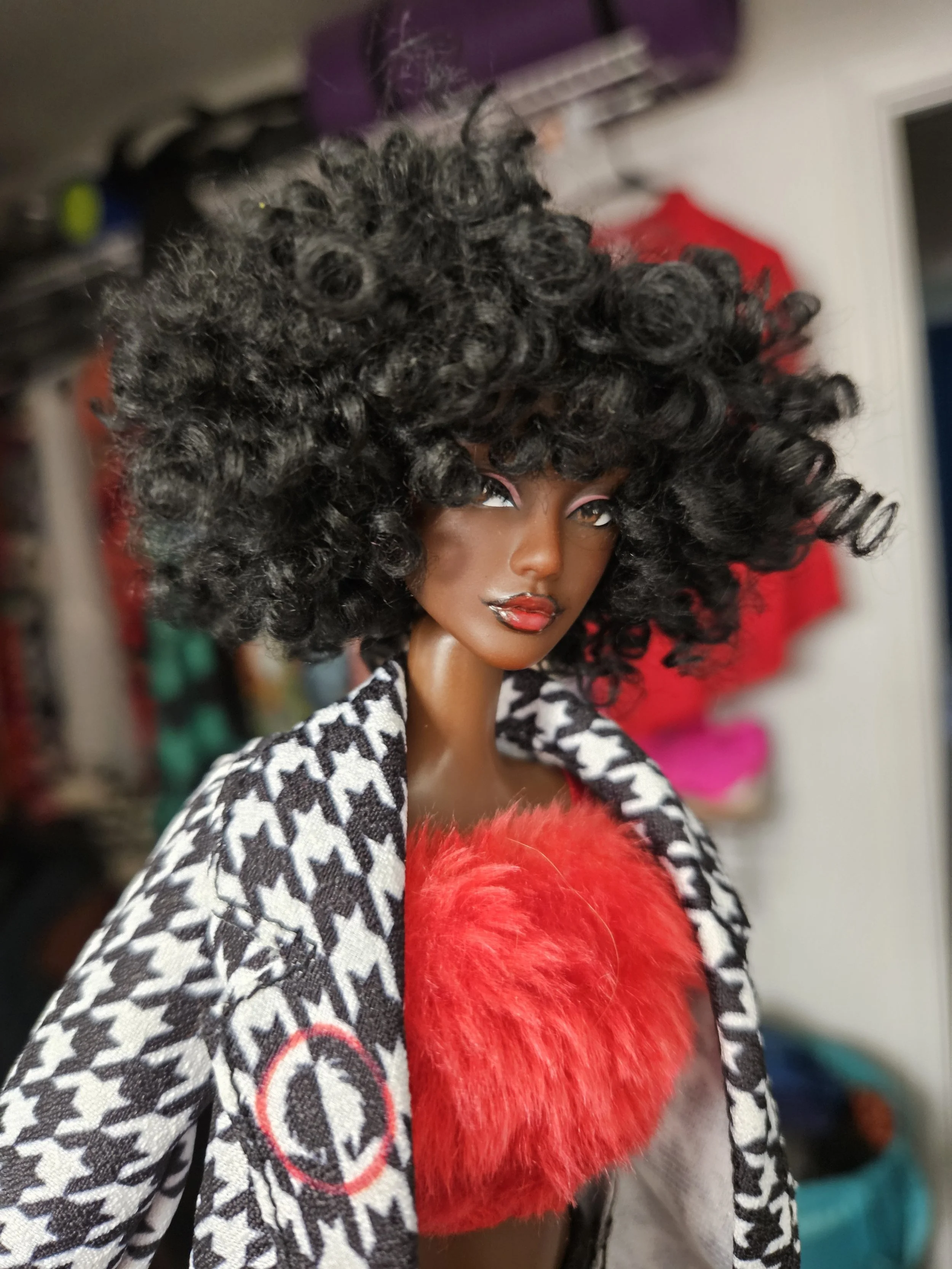 Curly Doll Wig - Small Curls