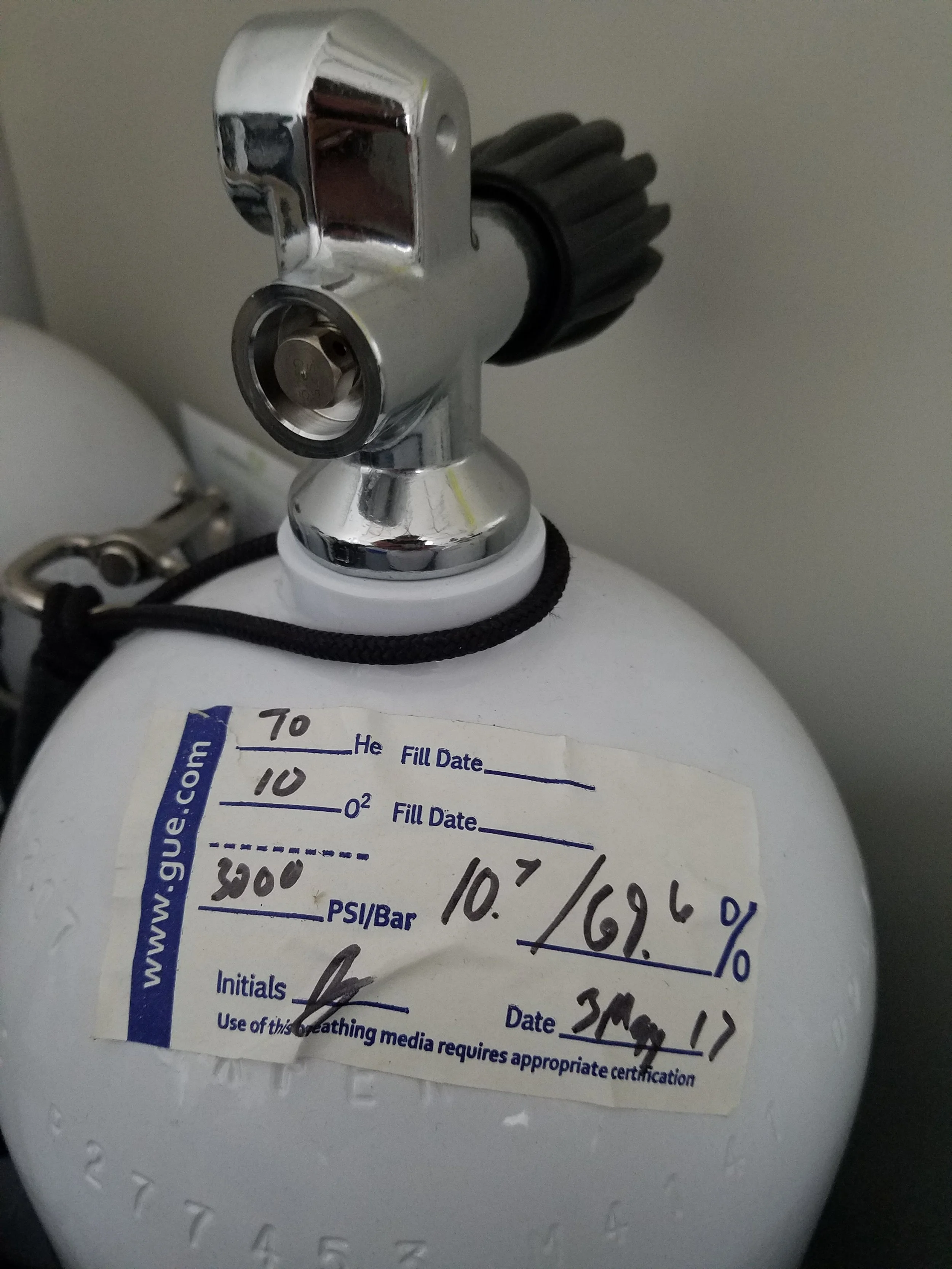 A simple procedure that takes mere seconds could save you from switching to the wrong gas at the wrong time or sharing the wrong gas with your team member should a need arise