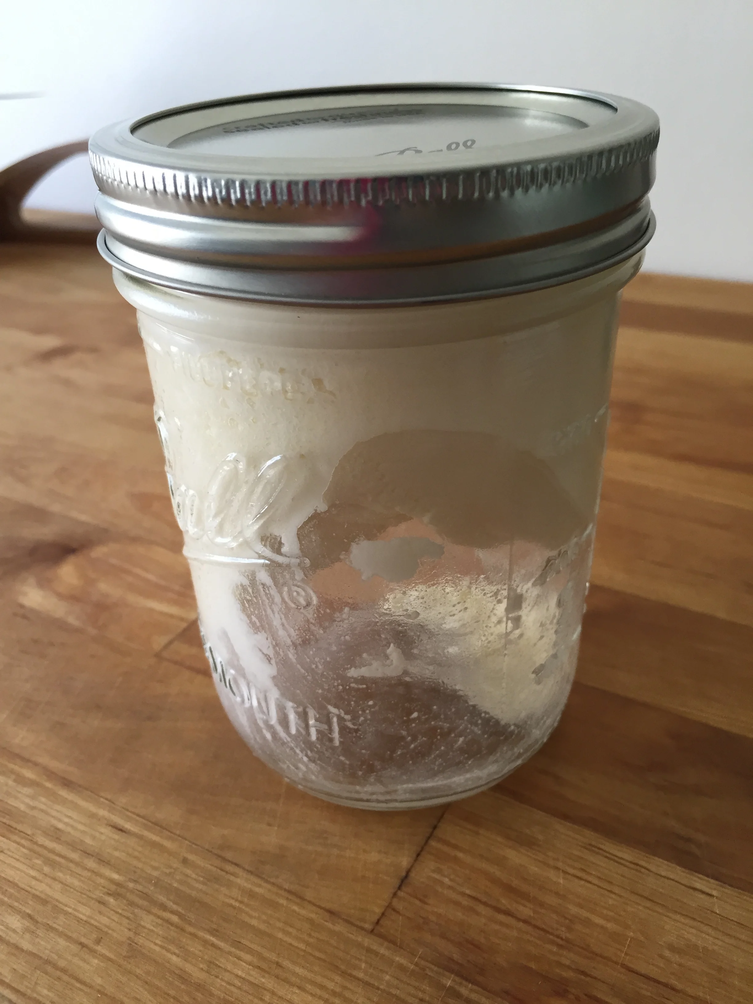 The toughest part. Post-whipped, pre-butter.