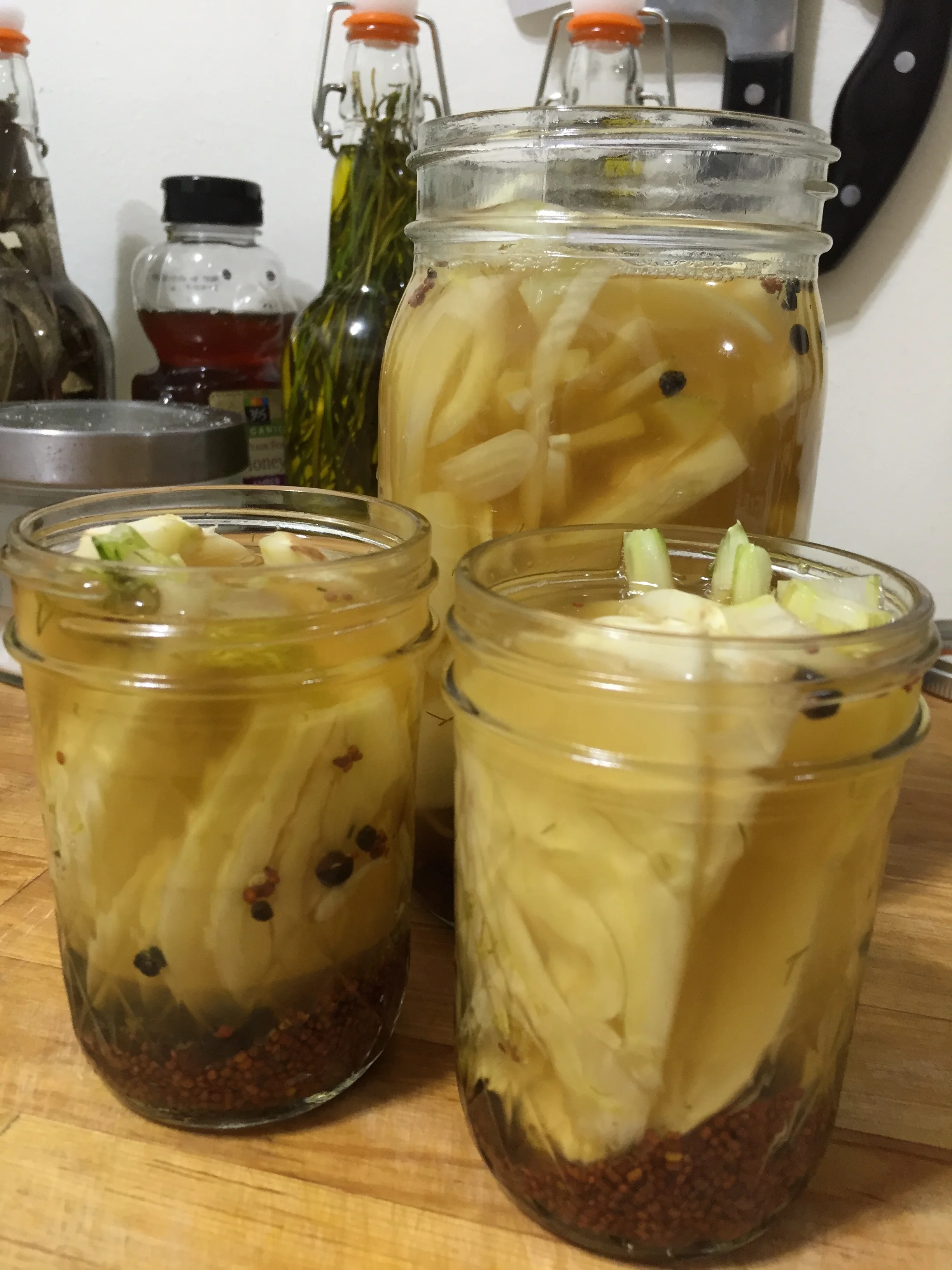 Black Pepper Fennel Pickle