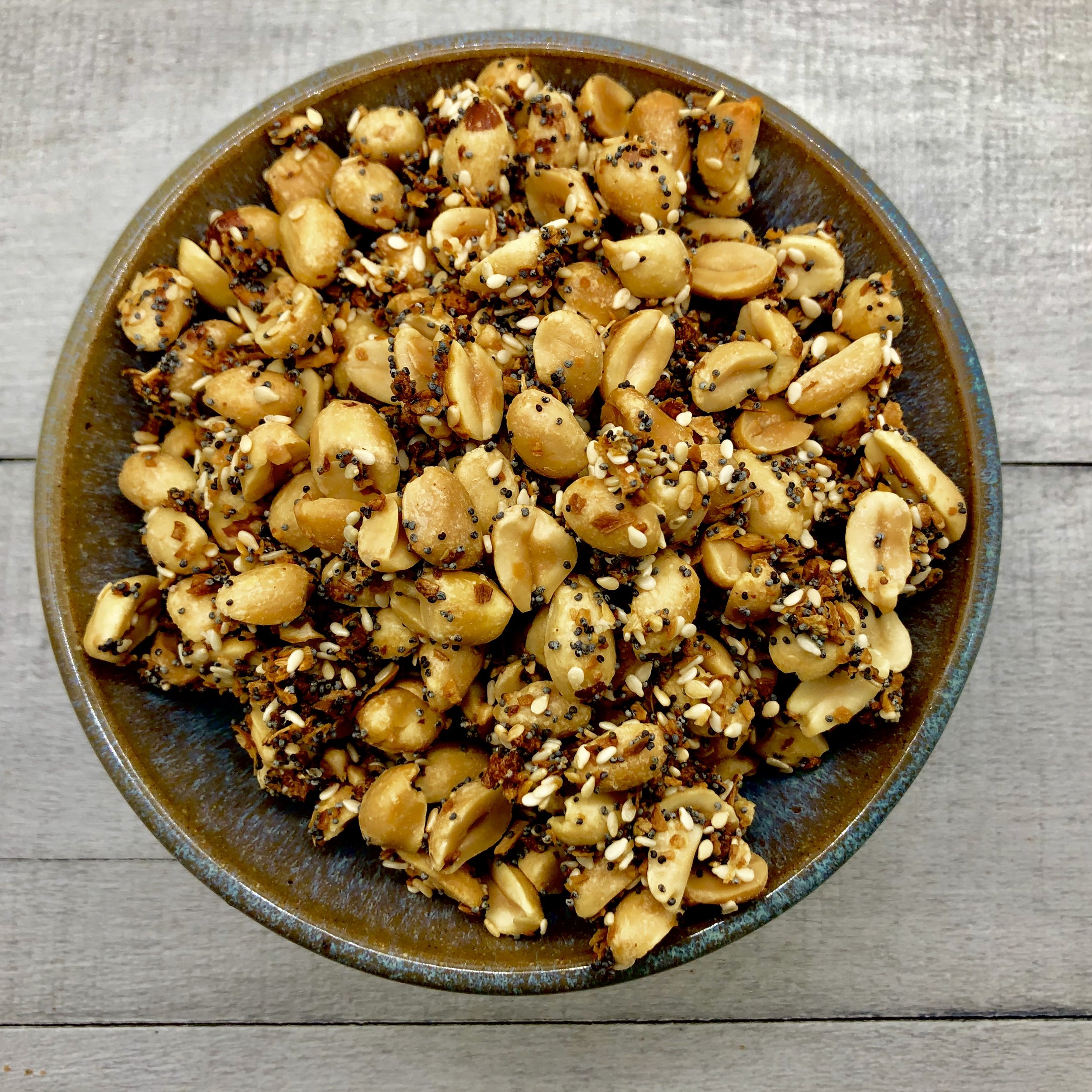 Everything Bagel Roasted Peanuts