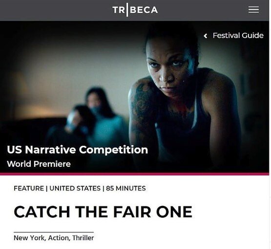 &lsquo;Catch the Fair One&rsquo; starring @ko_ndnbxr premieres at @tribeca on June 13 at Hudson Yards. Tix available Monday. Loved scoring this dark and emotional thriller. Directed by Josef Kubota Wladyka, from (Oscar-winning!) producer @mollye_ashe