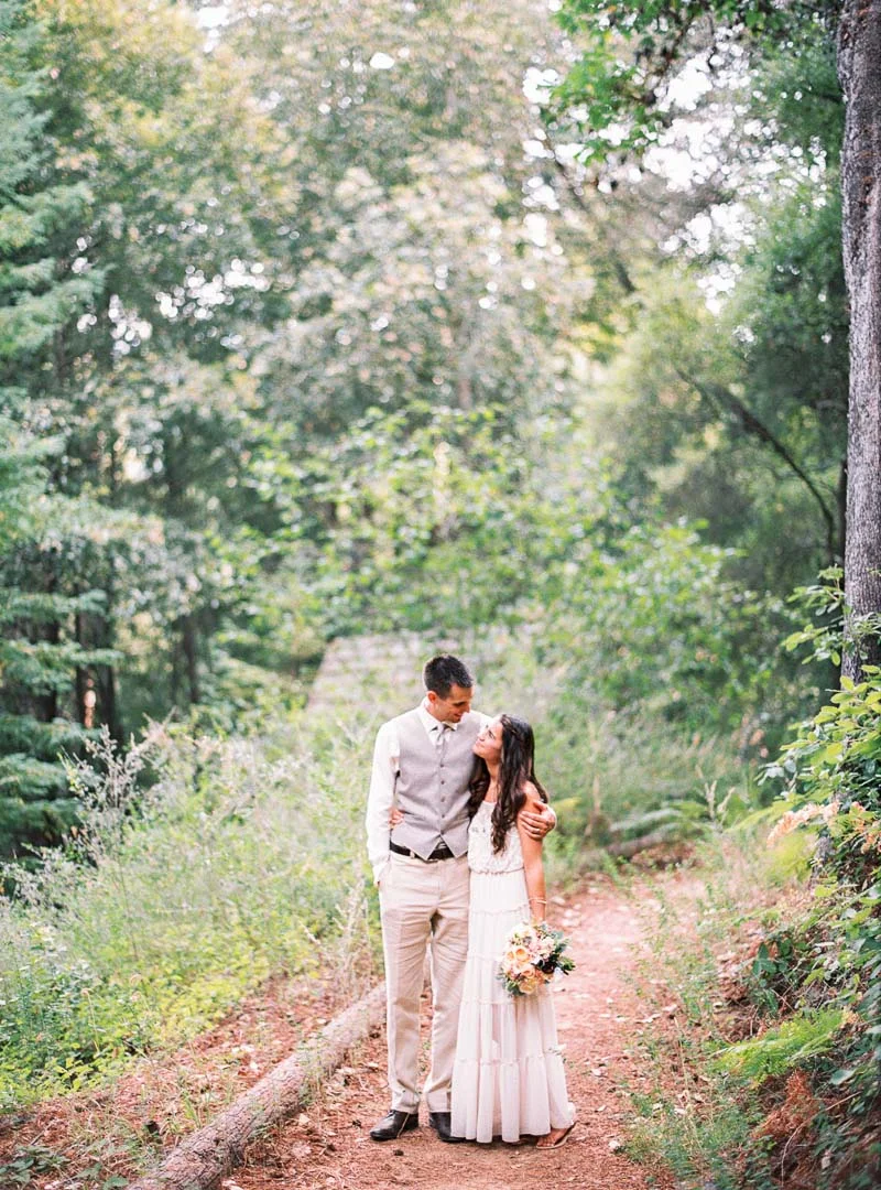 My best friends wedding! Stones & Flowers Retreat in Santa Cruz, CA