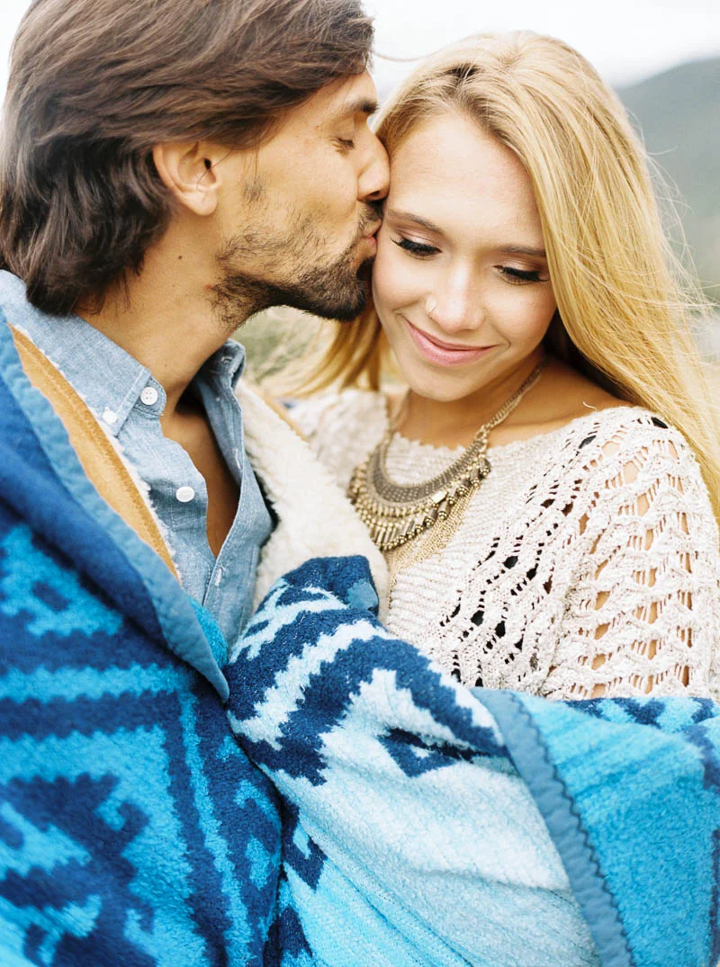 San Luis Obispo Wedding: La Cuesta Ranch Colorful, Boho Christmas Anniversary // 