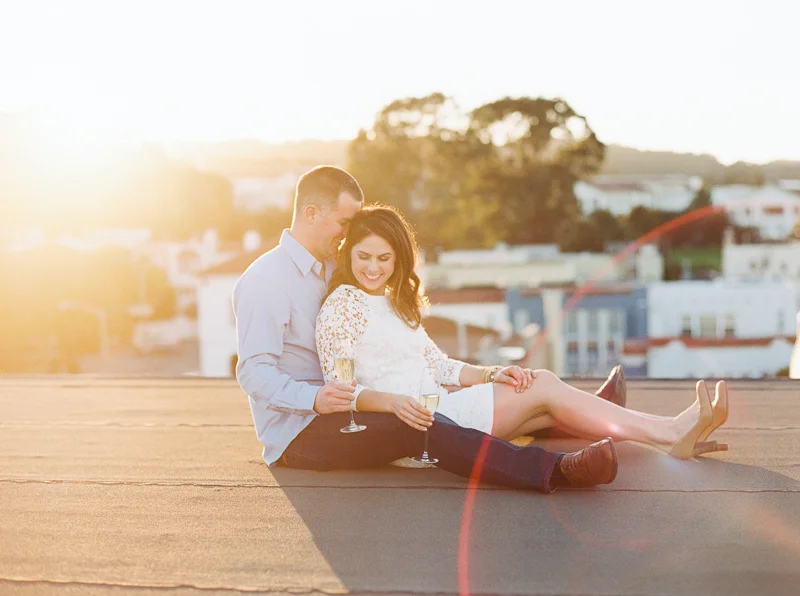 Lauren & Joe engaged // San Francisco, CA