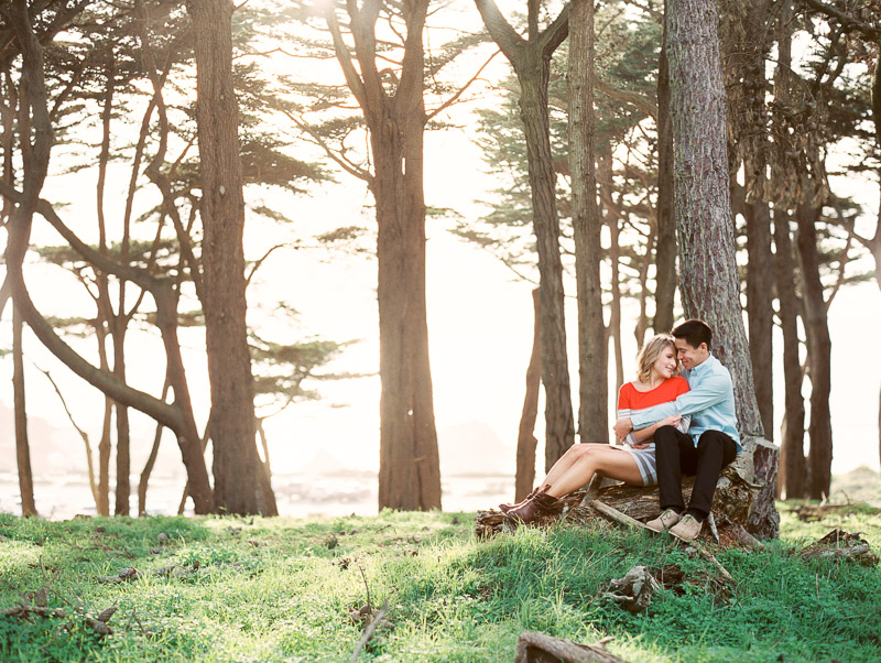 Katie & Brandon engaged // San Francisco, CA {Sutro Baths}