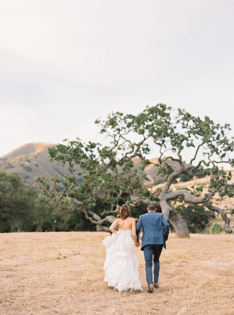 Meg &amp; Brandon married // Carmel, CA {Holman Ranch}