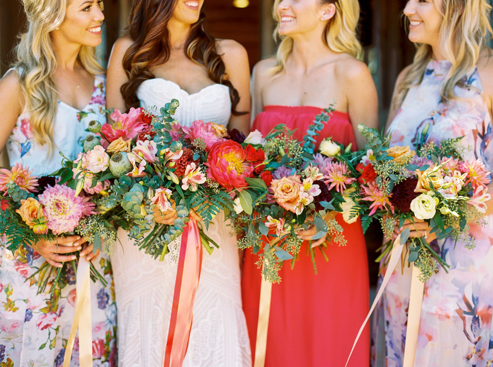 Kelly + Ben Colorful Boho Los Gatos Wedding //