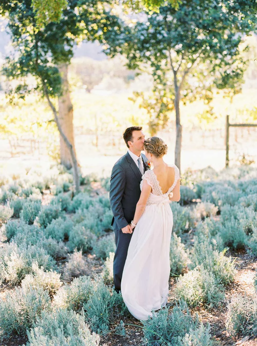 Carmel Wedding: Averi + Brandon's Cranberry + Slate Blue Bernardus Lodge Wedding //