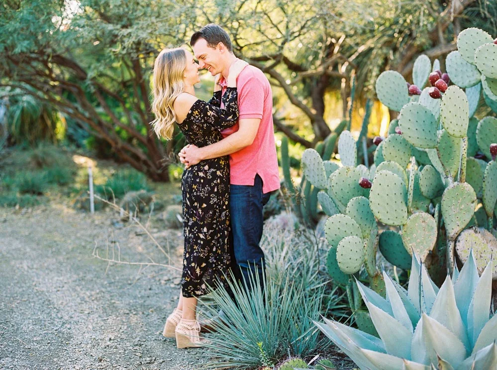 Briegan + Alex's Desert Engagement Session //