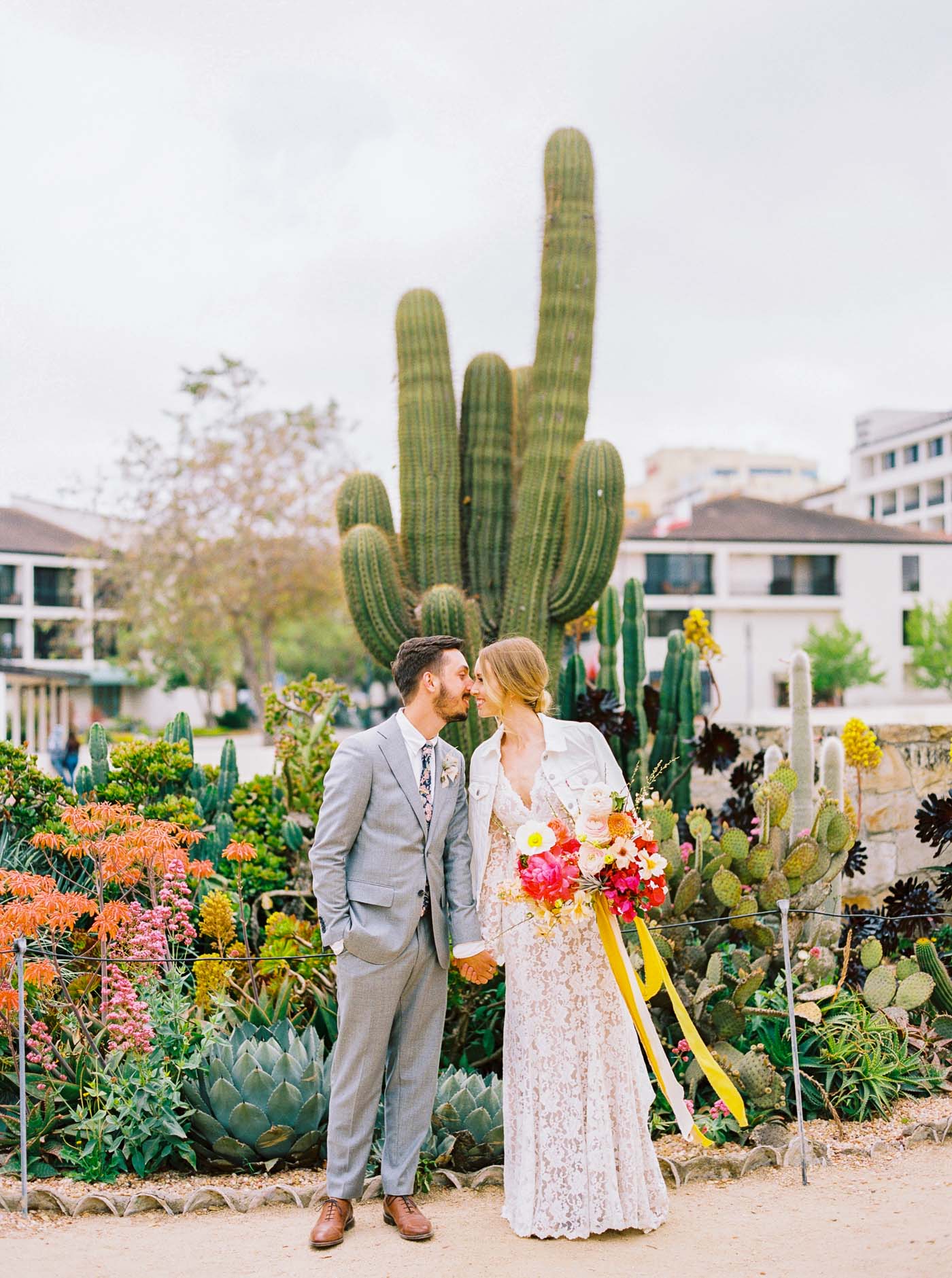 Monterey Wedding Photographer // Olivia &amp; Brandon's Desert Vibes Wedding //