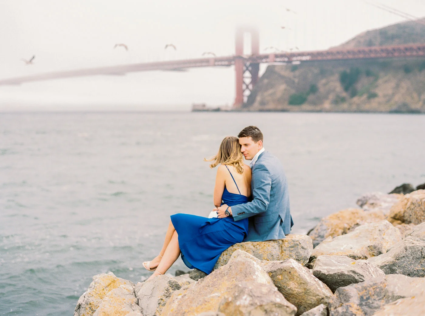 Mary &amp; Scott's Sausalito Engagement Session // Bay Area Wedding Photographer