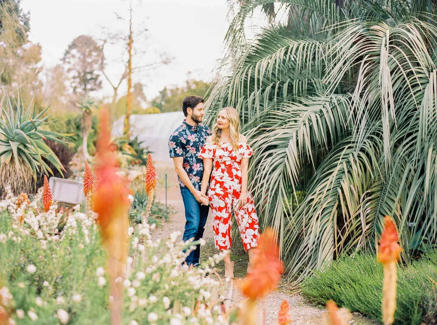 Amanda &amp; Justin engaged // Ruth Bancroft Gardens //