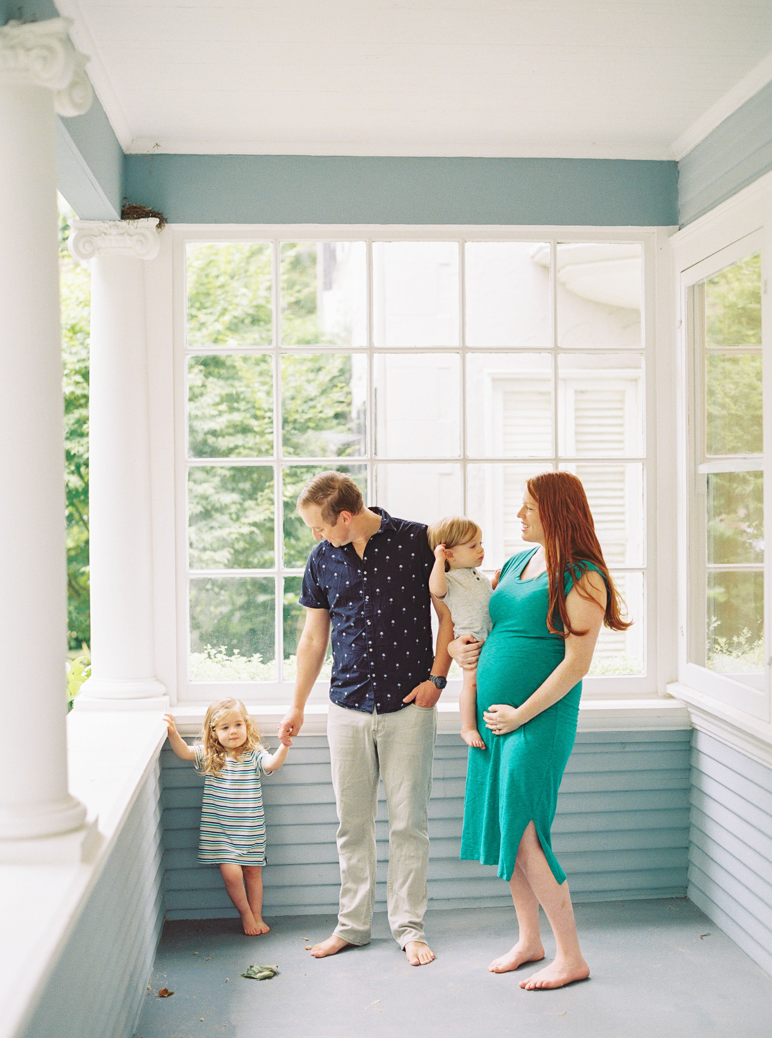 At Home Family Session in Piedmont 