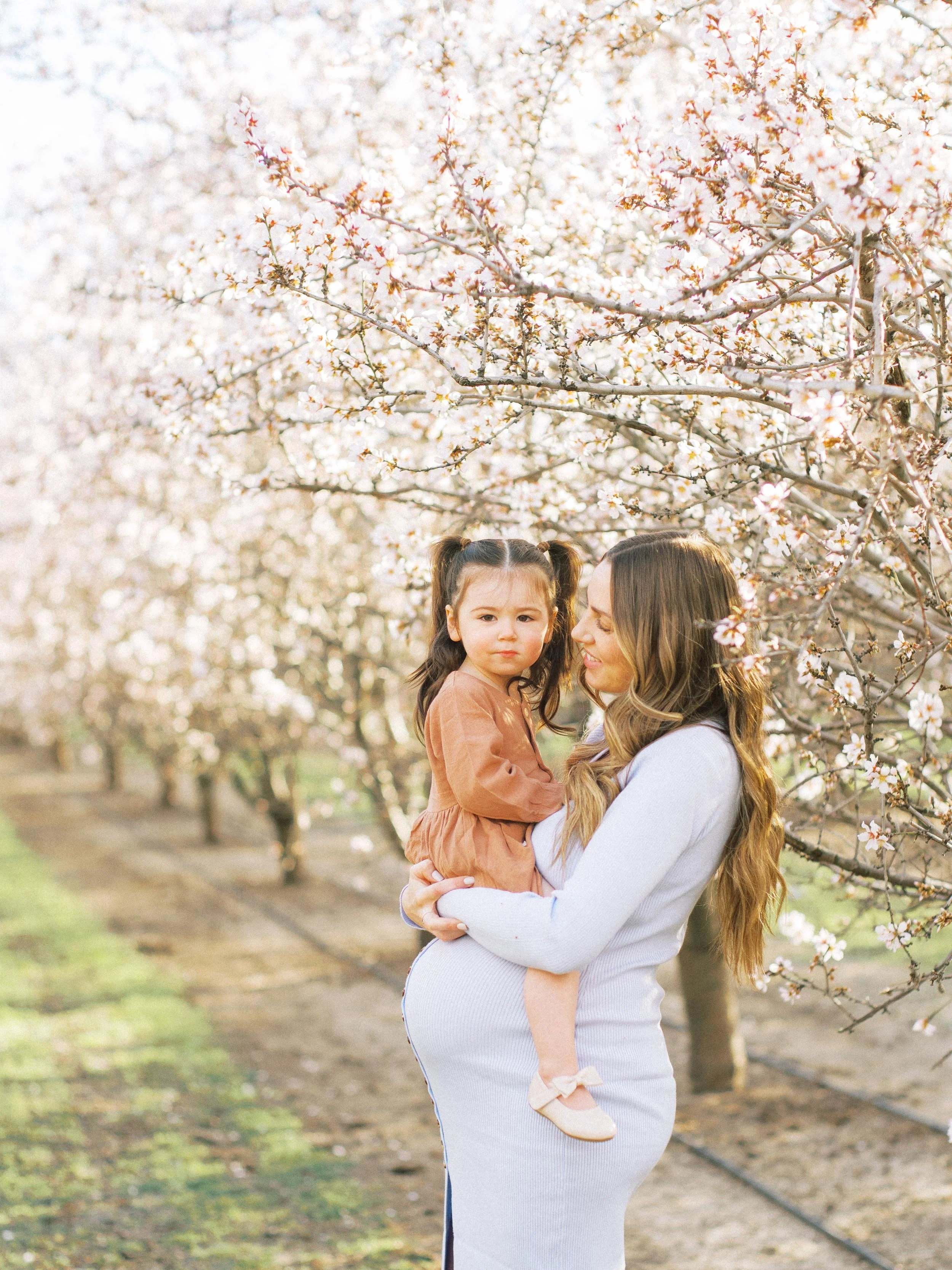 Guisti Family In The Blossoms // Tracy, CA