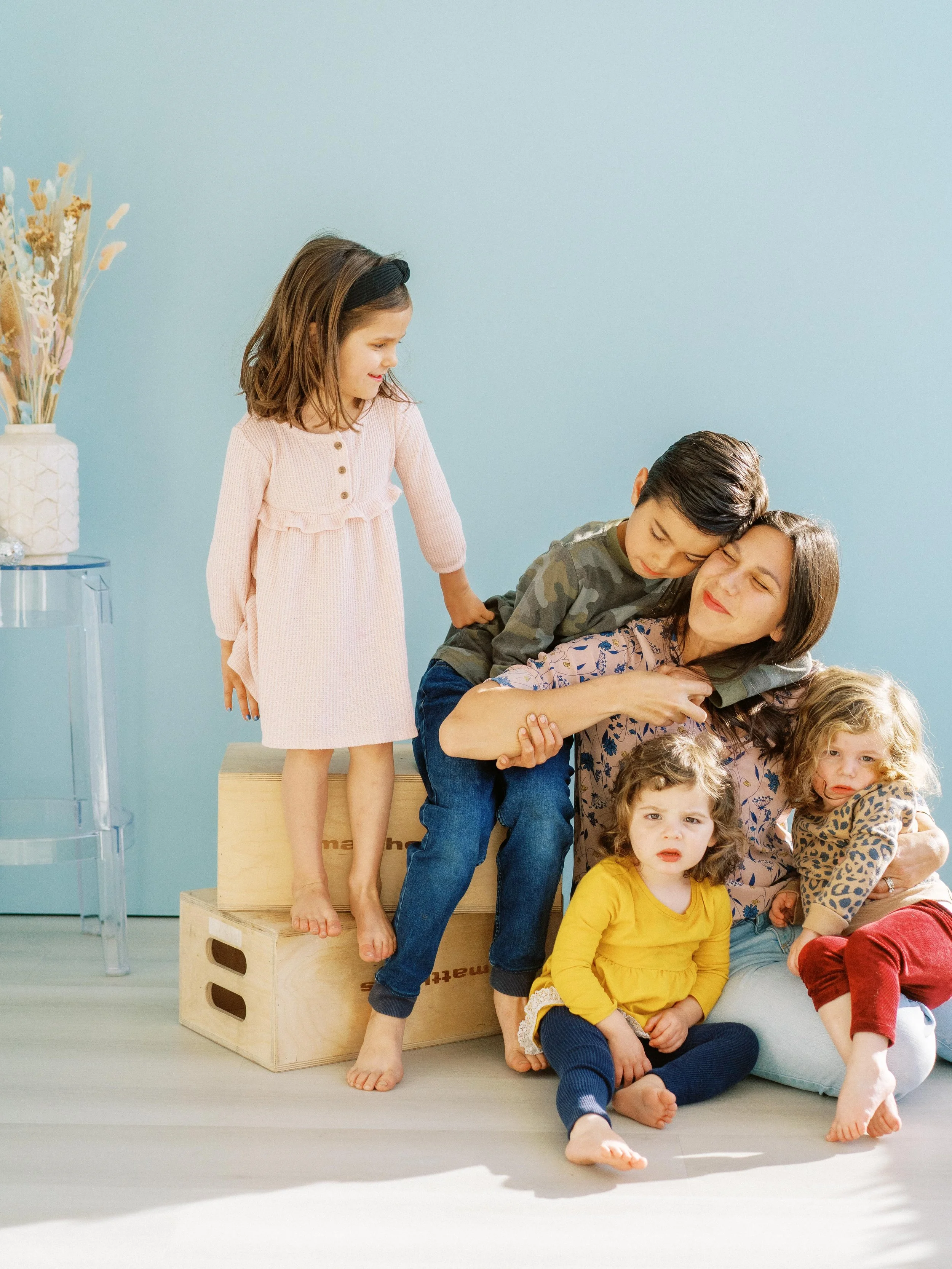 Motherhood Mini Session // Lauren &amp; her kids // Dublin, CA