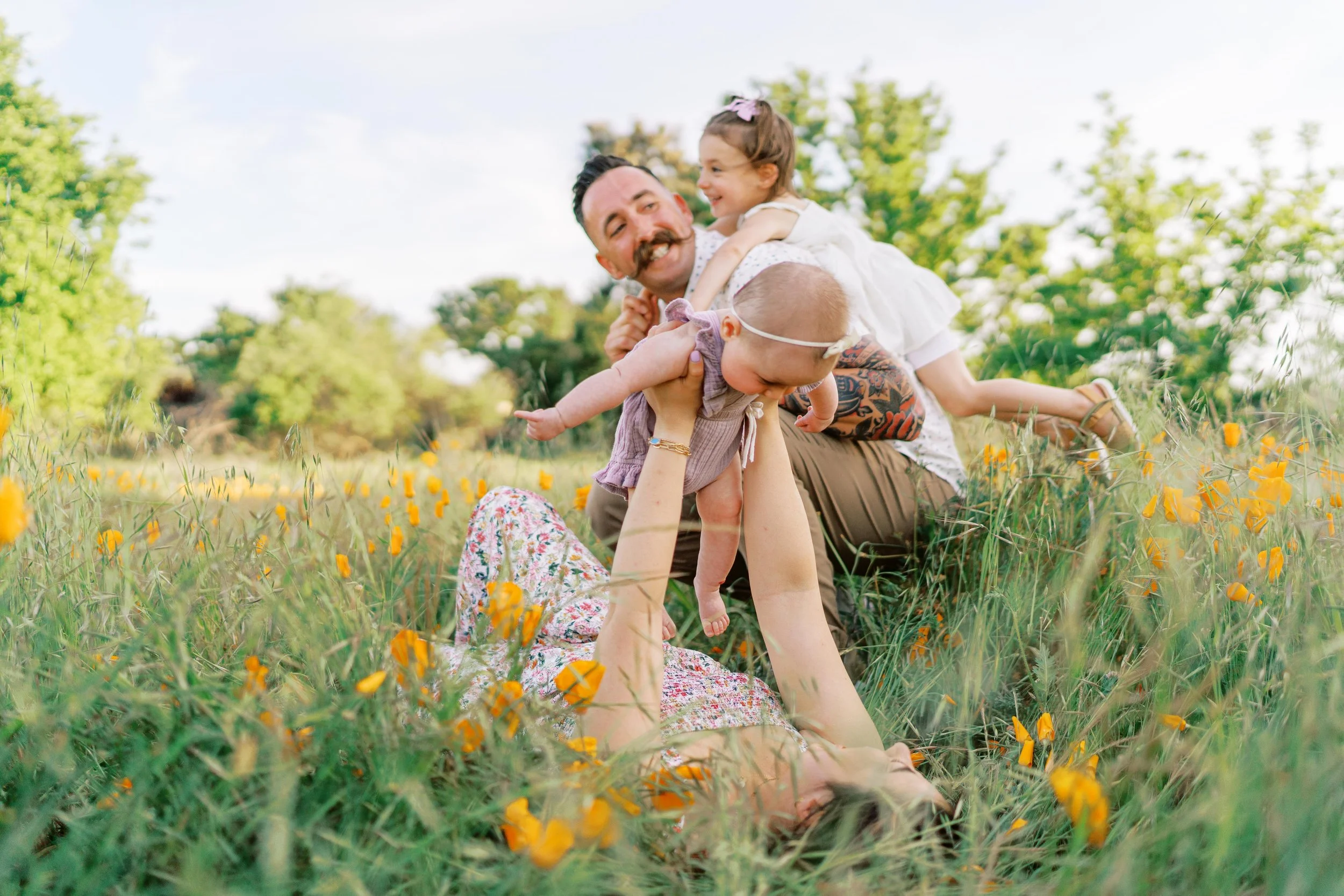 Dawson Family In The Poppy Field // Livermore, CA