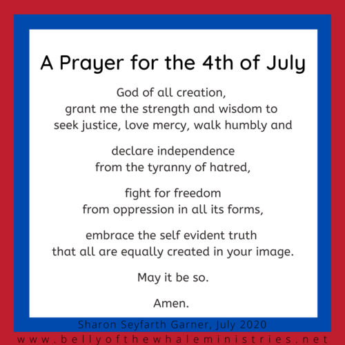 Fourth of July Prayer