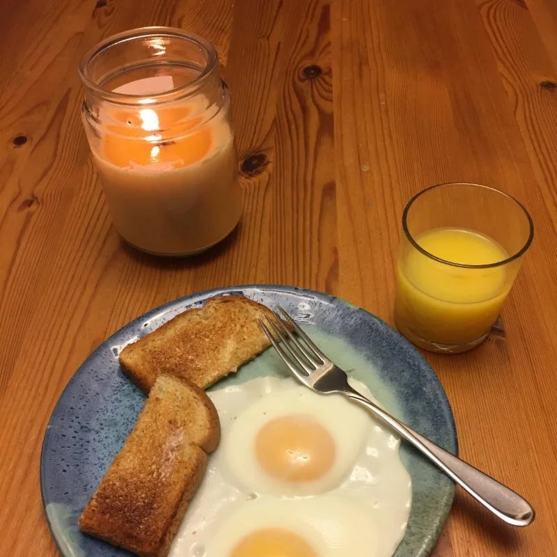 Candle-lit Breakfast