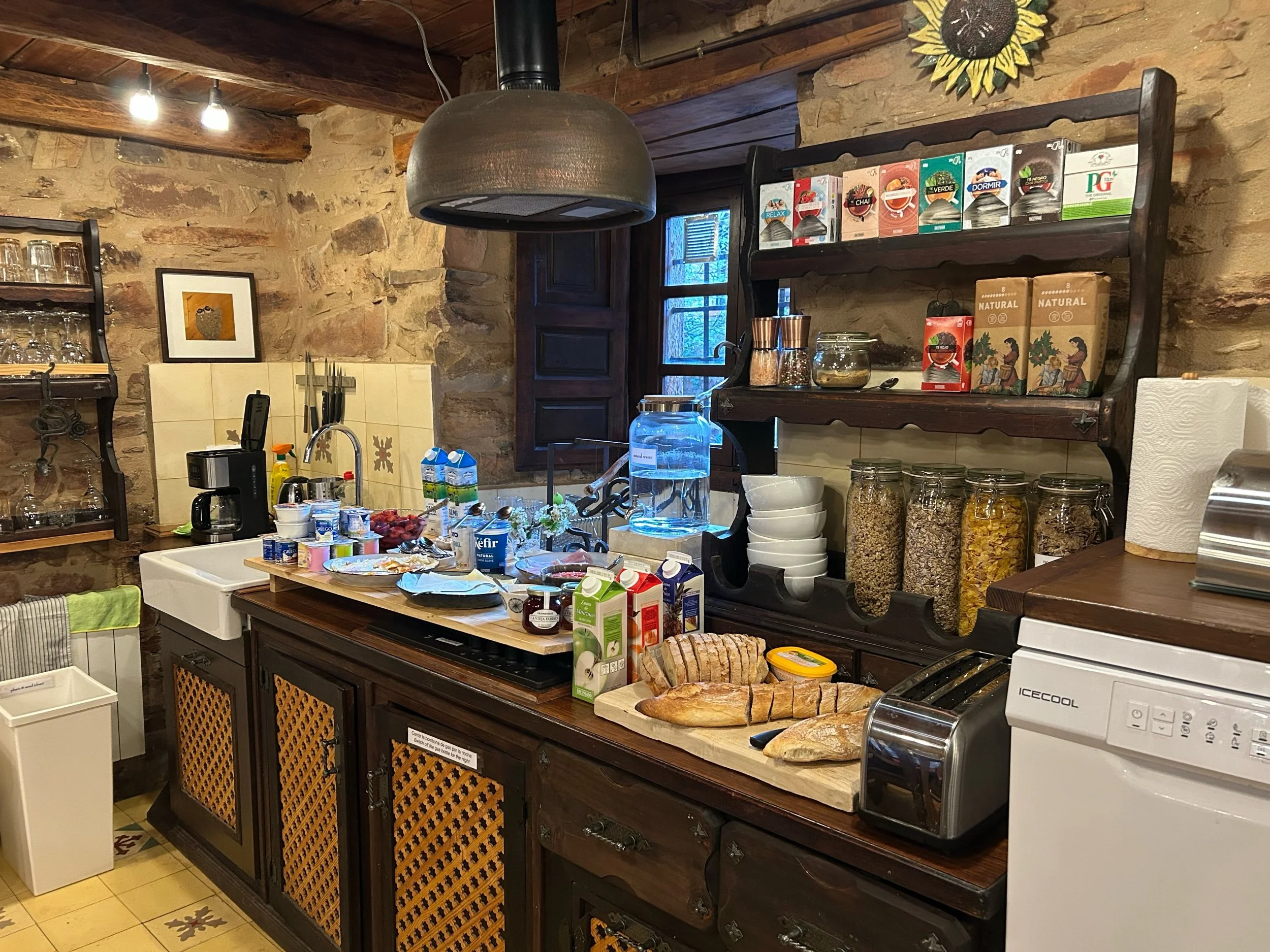 Easing into the silence...